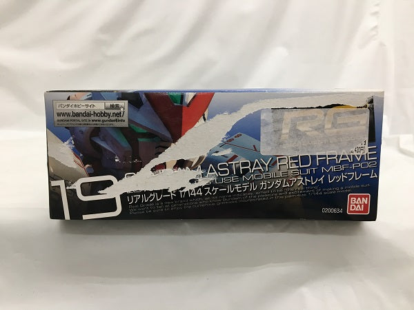 【中古】【未組立】1/144 RG MBF-P02 ガンダムアストレイレッドフレーム 「機動戦士ガンダムSEED ASTRAY」 シリーズNo.19＜プラモデル＞（代引き不可）6558