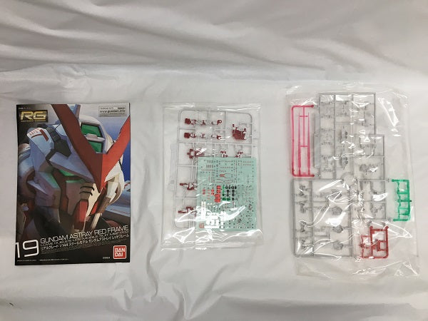 【中古】【未組立】1/144 RG MBF-P02 ガンダムアストレイレッドフレーム 「機動戦士ガンダムSEED ASTRAY」 シリーズNo.19＜プラモデル＞（代引き不可）6558