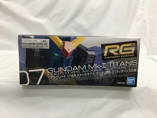 【中古】【未組立】1/144 RG RX-178 ガンダムMk-II(ティターンズ仕様) 「機動戦士Zガンダム」 [5061597]＜プラモデル＞（代引き不可）6558