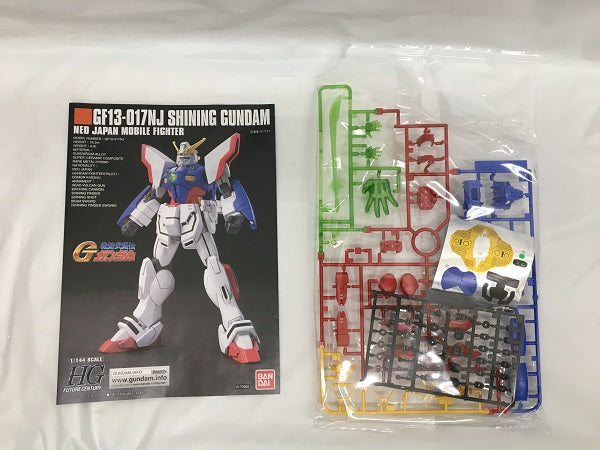 【中古】【未組立】1/144 HGFC シャイニングガンダム 「機動武闘伝Gガンダム」＜プラモデル＞（代引き不可）6558