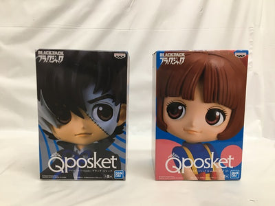 【中古】【未開封】【セット】フィギュア　「ブラック・ジャック」 Q posket　ブラック・ジャック B/ピノコ B　2点＜フィギュア...