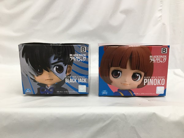 【中古】【未開封】【セット】フィギュア　「ブラック・ジャック」 Q posket　ブラック・ジャック B/ピノコ B　2点＜フィギュア＞（代引き不可）6558