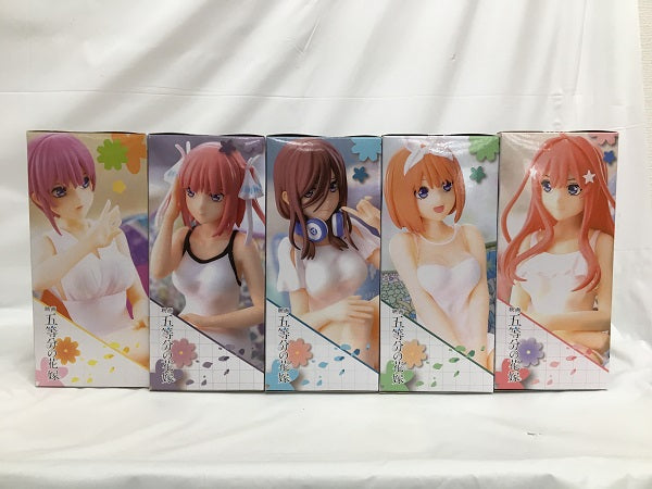 【中古】【未開封】【セット】映画 五等分の花嫁」 プレミアムちょこのせフィギュア　5点＜フィギュア＞（代引き不可）6558