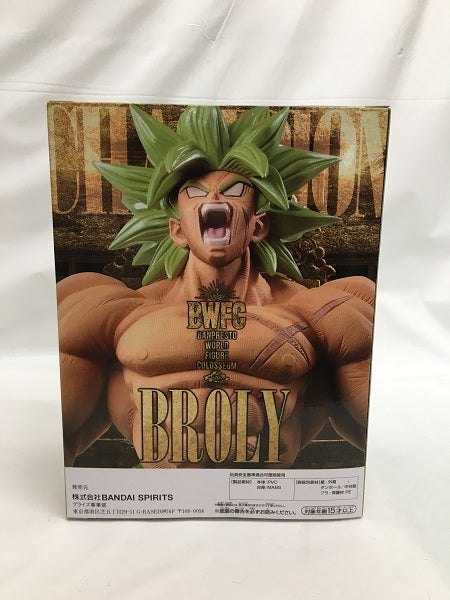 【中古】【未開封】超サイズ人ブロリーフルパワー 「ドラゴンボール超」 BANPRESTO WORLD FIGURE COLOSSEUM 造形天下一武道会2 SPECIAL BROLY＜フィギュア＞（代引き不可）6558