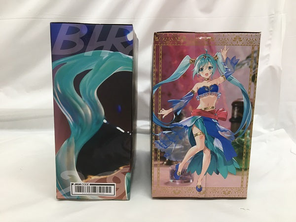 【中古】【未開封】【セット】初音ミク 「キャラクター・ボーカル・シリーズ01 初音ミク」　Princess AMP フィギュア〜アラビアンver.〜/AMP+ フィギュア 〜HATSUNE MIKU Birthday 2023 ver.〜　2点＜フィギュア＞（代引き不可）6558