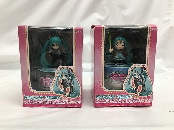 【中古】【開封済・未開封】【セット】「VOCALOID 初音ミク」オルゴールフィギュアVer.1.5　2点＜フィギュア＞（代引き不可）6558