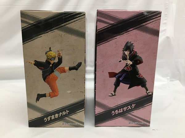 【中古】【未開封】【2点セット】「NARUTO-ナルト- 疾風伝」 VIBRATION STARS うずまきナルト/うちはサスケ＜フィギュア＞（代引き不可）6558