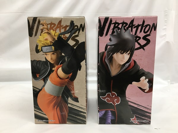 【中古】【未開封】【2点セット】「NARUTO-ナルト- 疾風伝」 VIBRATION STARS うずまきナルト/うちはサスケ＜フィギュア＞（代引き不可）6558