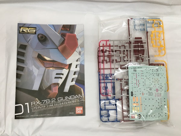 【中古】【未組立】1/144 RG RX-78-2 ガンダム「機動戦士ガンダム」 [5061594]＜プラモデル＞（代引き不可）6558