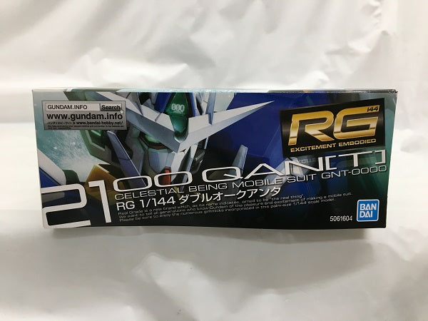 【中古】【未組立】1/144 RG GNT-0000 ダブルオークアンタ 「劇場版 機動戦士ガンダム00(ダブルオー) -A wakening of the Trailblazer-」 [5061604]＜プラモデル＞（代引き不可）6558