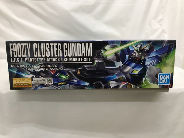【中古】【未組立】1/100 MG F90IIIY クラスターガンダム 「機動戦士ガンダムF90」＜プラモデル＞（代引き不可）6558
