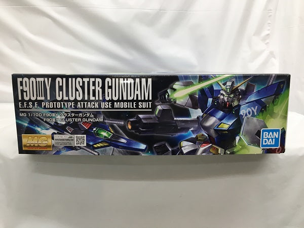 【中古】【未組立】1/100 MG F90IIIY クラスターガンダム 「機動戦士ガンダムF90」＜プラモデル＞（代引き不可）6558