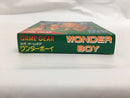 【中古】【箱説あり】【動作未確認】「ワンダーボーイ」ゲームギアソフト＜レトロゲーム＞（代引き不可）6558