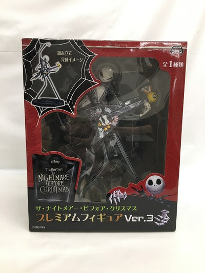 【中古】【未開封】ジャック・スケリントン 「ザ・ナイトメアー・ビフォア・クリスマス」 プレミアムフィギュアVer.3＜フィギュア＞（代...