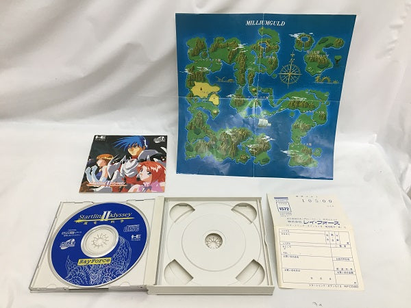 【中古】【開封品】【セット】PCエンジンスーパーCDソフト　スタートリングオデッセイ/スタートリングオデッセイ2 魔竜戦争＜レトロゲーム＞（代引き不可）6558