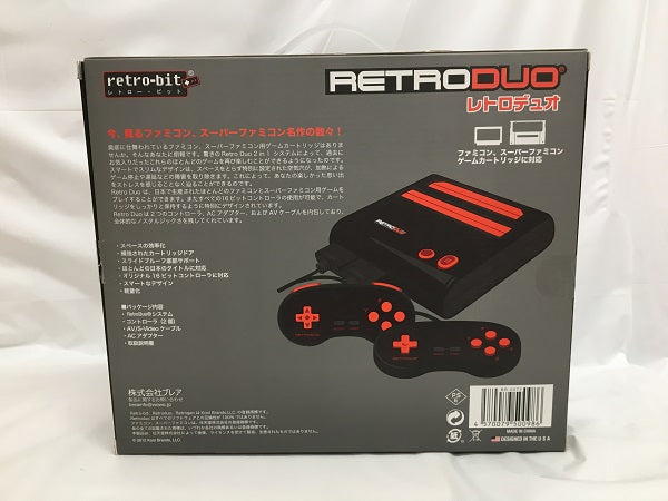 【中古】【開封品】【動作未確認】スーパーファミコンハード　レトロデュオ FC/SFC互換機＜レトロゲーム＞（代引き不可）6558