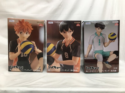 【中古】【未開封】【セット】「ハイキュー!!」 ぬーどるストッパーフィギュア 及川徹 影山飛雄 日向翔陽＜フィギュア＞（代引き不可）6558