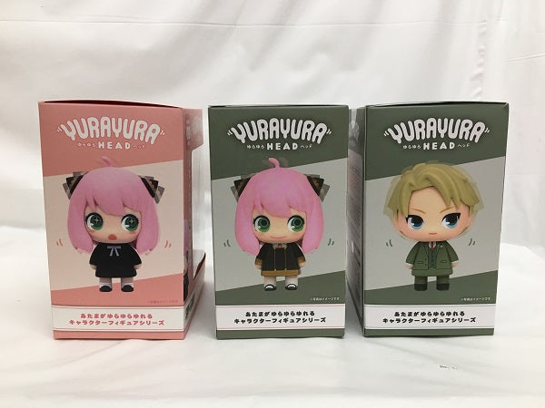 【中古】【未開封】【セット】「SPY×FAMILY」 ゆらゆらヘッド アーニャ・フォージャー ロイド・フォージャー＜フィギュア＞（代引き不可）6558