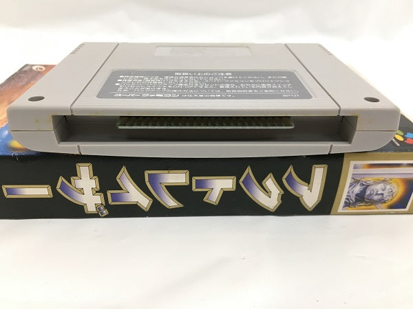 【中古】【箱説あり】【動作未確認】「アクトレイザー」スーパーファミコンソフト　＜レトロゲーム＞（代引き不可）6558