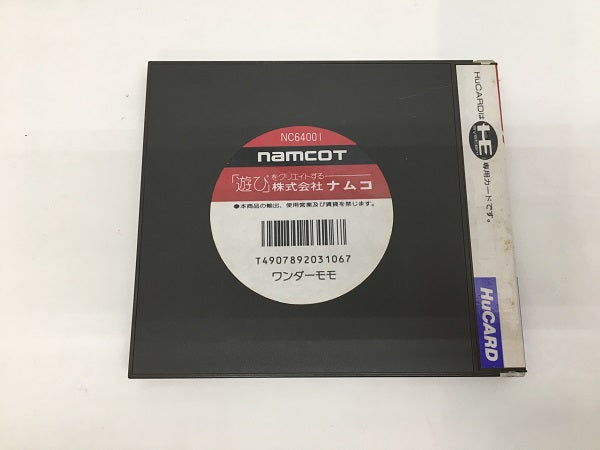 【中古】【動作未確認】「ワンダーモモ」PCエンジンHuカードソフト＜レトロゲーム＞（代引き不可）6558