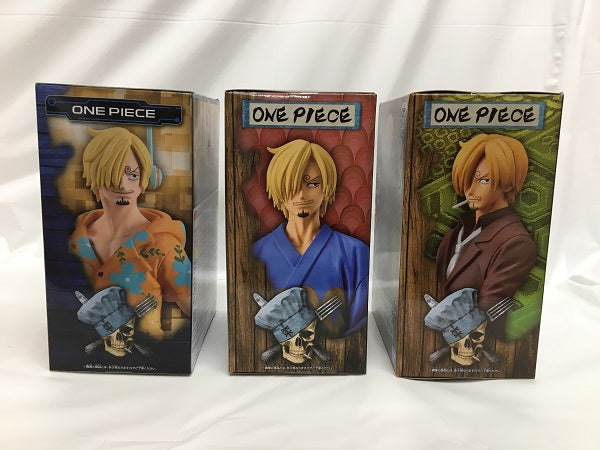 中古】【未開封】【3点セット】フィギュア サンジ 「ワンピース」 DXF 【ONE PIECE】サンジ フィギュア3点