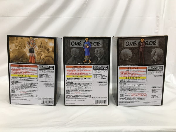 【中古】【未開封】【3点セット】フィギュア　サンジ 「ワンピース」 DXF＜フィギュア＞（代引き不可）6558