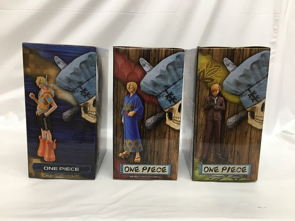 【中古】【未開封】【3点セット】フィギュア　サンジ 「ワンピース」 DXF＜フィギュア＞（代引き不可）6558
