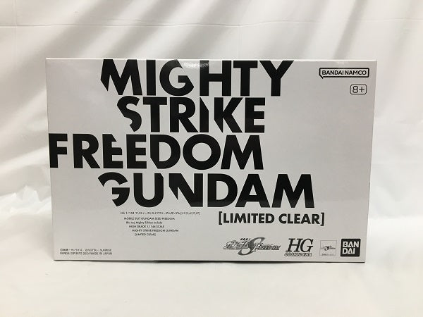 【中古】【未組立】1/144 HG マイティーストライクフリーダムガンダム[リミテッドクリア] 同梱品＜プラモデル＞（代引き不可）6558