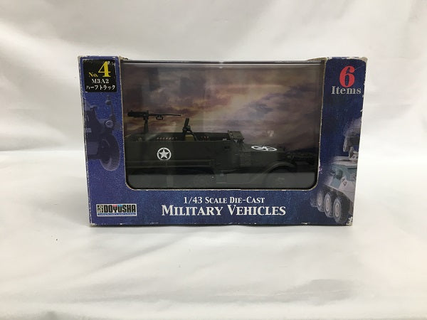 【中古】【開封品】1/43 M3A2 Half Track 1945(カーキ) 「MILITARY VEHICLES No.4」＜コレクターズアイテム＞（代引き不可）6558