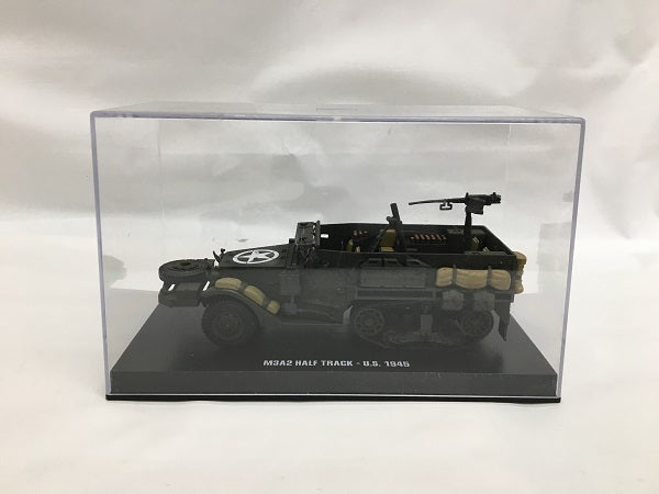 【中古】【開封品】1/43 M3A2 Half Track 1945(カーキ) 「MILITARY VEHICLES No.4」＜コレクターズアイテム＞（代引き不可）6558