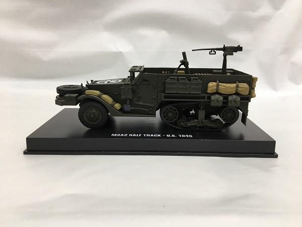 【中古】【開封品】1/43 M3A2 Half Track 1945(カーキ) 「MILITARY VEHICLES No.4」＜コレクターズアイテム＞（代引き不可）6558