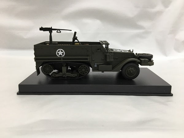 【中古】【開封品】1/43 M3A2 Half Track 1945(カーキ) 「MILITARY VEHICLES No.4」＜コレクターズアイテム＞（代引き不可）6558