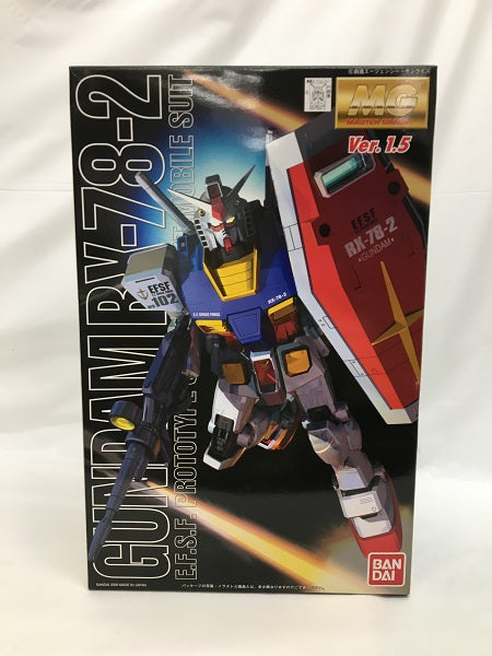 【中古】【未組立】1/100 MG RX-78-2 ガンダム [Ver.1.5]「機動戦士ガンダム」＜プラモデル＞（代引き不可）6558