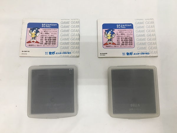 【中古】【箱なし説なし】【セット】「ファンタシースターアドベンチャー」「ファンタシースター外伝」ゲームギアソフト 2点＜レトロゲーム＞（代引き不可）6558