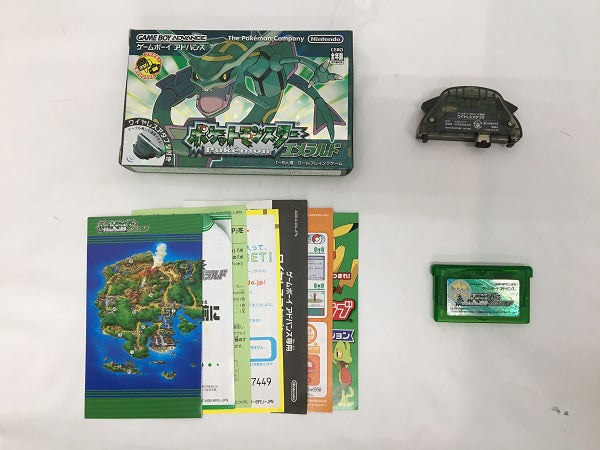 【中古】【箱説あり】ポケットモンスター エメラルド[ワイヤレスアダプタ同梱]＜レトロゲーム＞（代引き不可）6558