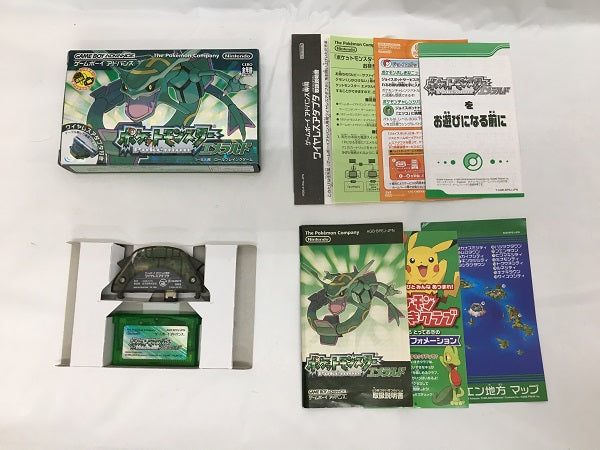 【中古】【箱説あり】ポケットモンスター エメラルド[ワイヤレスアダプタ同梱]＜レトロゲーム＞（代引き不可）6558