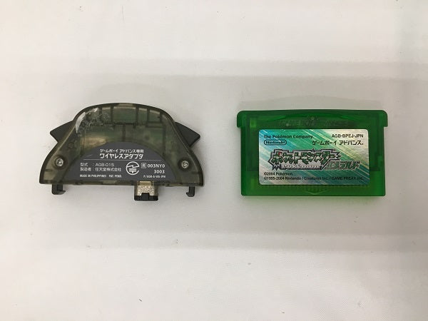 【中古】【箱説あり】ポケットモンスター エメラルド[ワイヤレスアダプタ同梱]＜レトロゲーム＞（代引き不可）6558