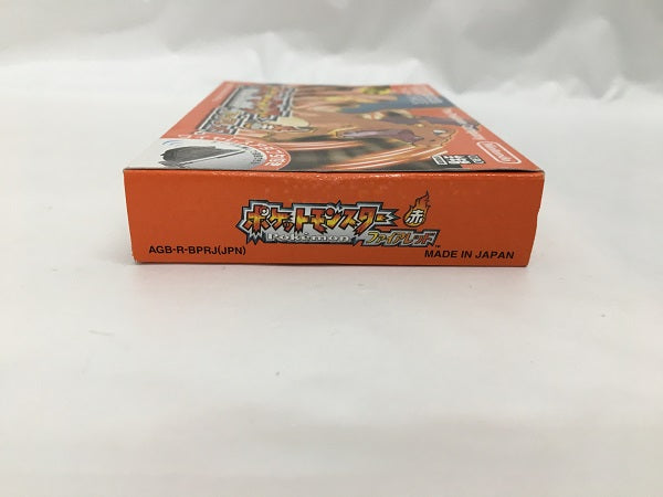 【中古】【箱説あり】ポケットモンスター ファイアレッド[ワイヤレスアダプタ同梱]＜レトロゲーム＞（代引き不可）6558