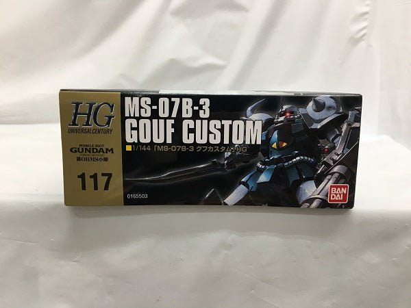 中古】【未組立】1/144 HGUC MS-07B-3 グフカスタム 「機動戦士