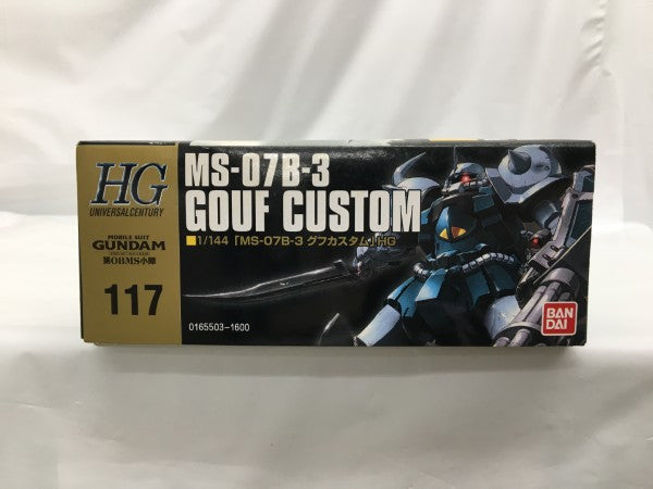 中古】【未組立】1/144 HGUC MS-07B-3 グフカスタム 「機動戦士