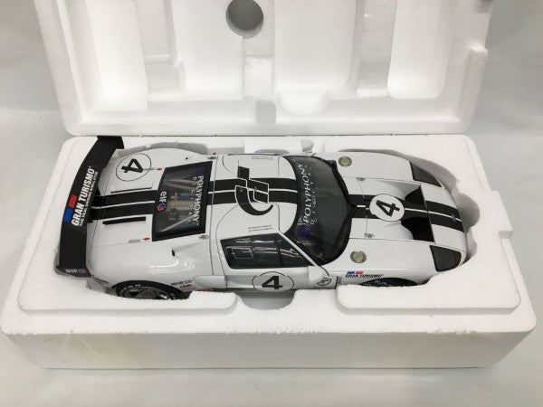 中古】【開封品】AUTOart 1/18 フォード GT LM レースカー スペックII