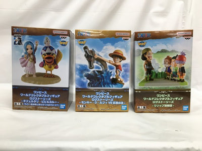 【中古】【未組立】【セット】 「ワンピース」 ワールドコレクタブルフィギュア ログストーリーズ　3点＜フィギュア＞（代引き不可）6558