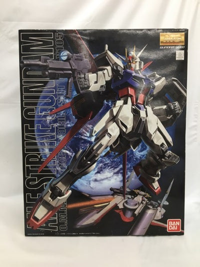 中古】【未組立】1/100 MG GAT-X105 エールストライクガンダム「機動