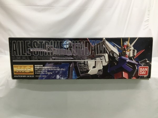 中古】【未組立】1/100 MG GAT-X105 エールストライクガンダム「機動