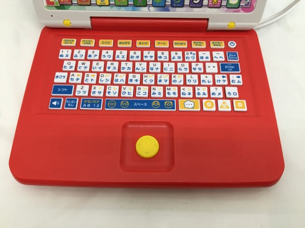 【中古】【箱なし】【通電確認済】ピカッとアカデミー マウスでゲットパソコン プラス 「ポケットモンスター」＜おもちゃ＞（代引き不可）6558