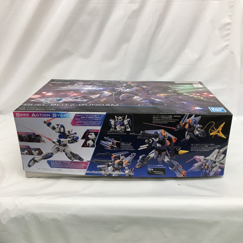 中古】【未組立】1/144 HG ZGMF-1027M デュエルブリッツガンダム