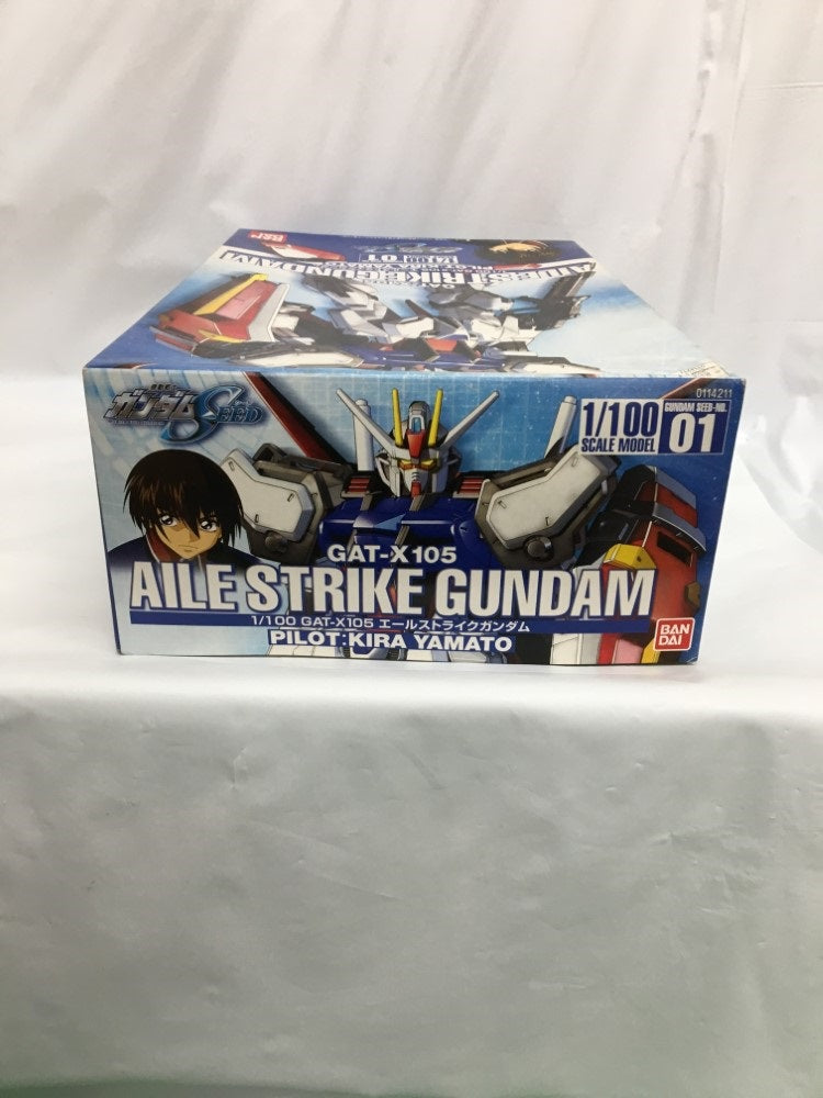 【中古】【未組立】1/100 GAT-X105 エールストライクガンダム 「機動戦士ガンダムSEED」 [0114211]＜プラモデル＞（代引き不可）6558