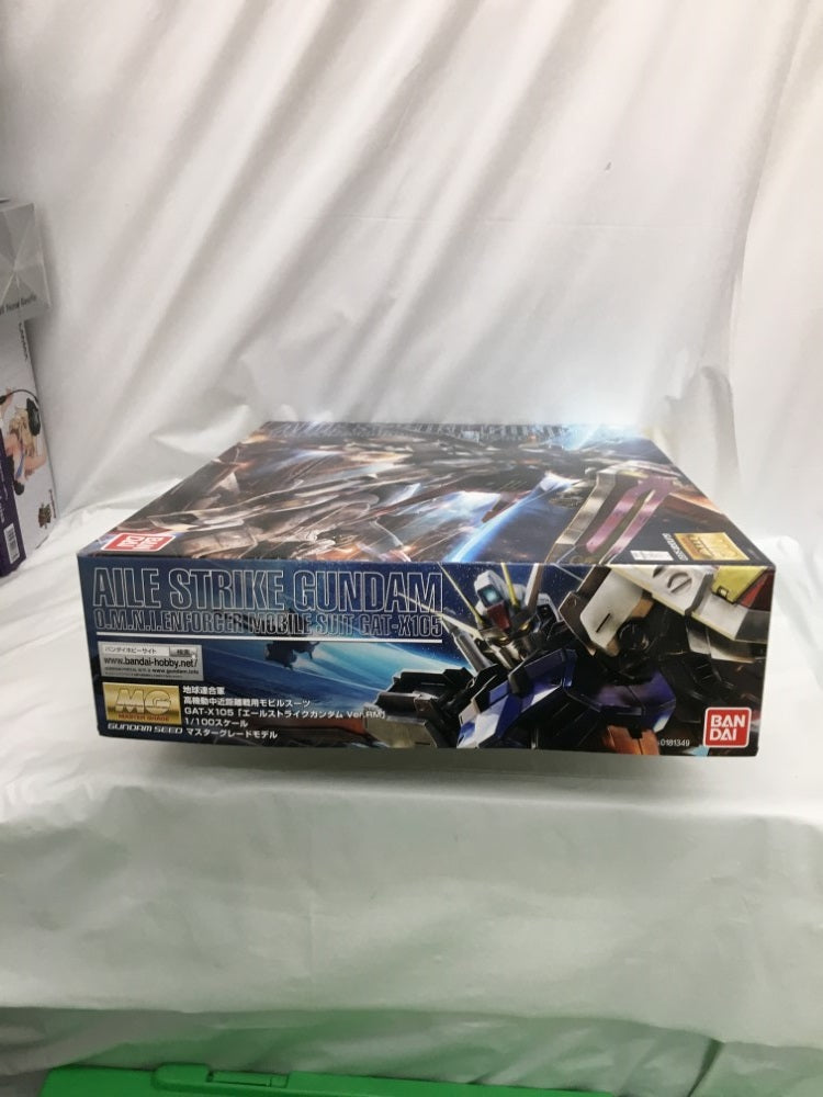 【中古】【未組立】1/100 MG GAT-X105 エールストライクガンダム Ver.RM 「機動戦士ガンダムSEED」 [0181349]＜プラモデル＞（代引き不可）6558
