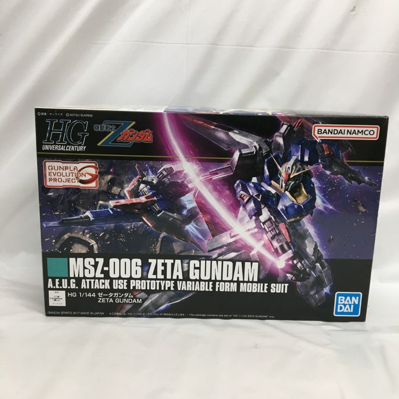 【中古】【未組立】1/144 HGUC GUNPLA EVOLUTION PROJECT MSZ-006 ゼータガンダム 「機動戦士Zガンダム」 [5055611]＜プラモデル＞（代引き不可）6558