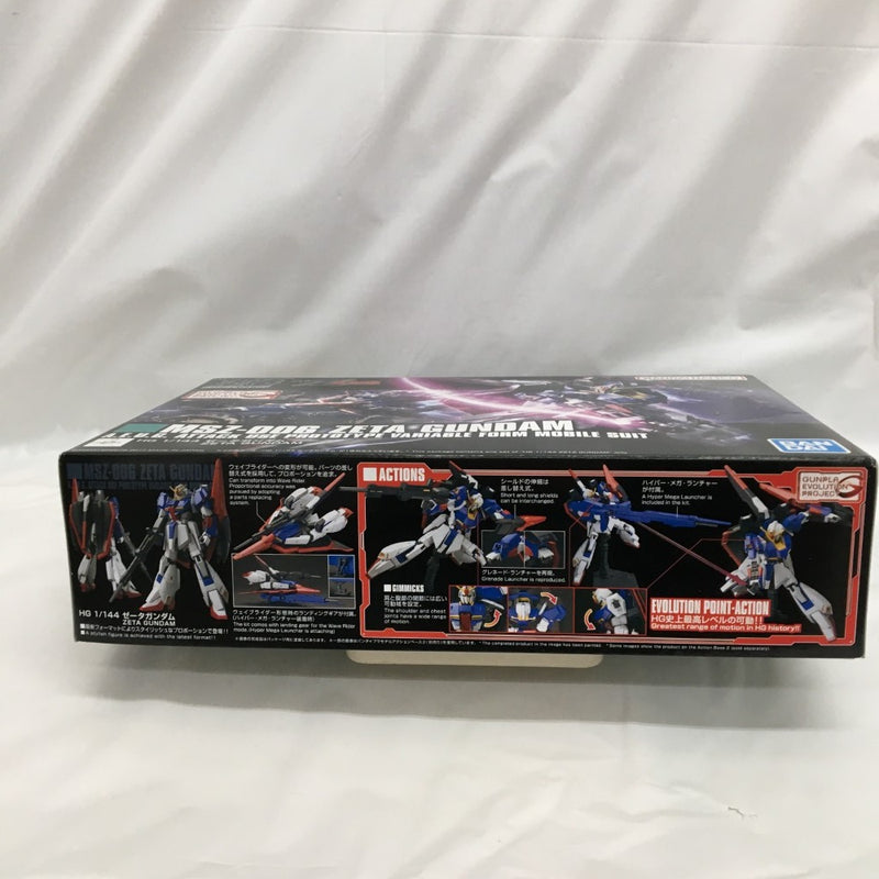 【中古】【未組立】1/144 HGUC GUNPLA EVOLUTION PROJECT MSZ-006 ゼータガンダム 「機動戦士Zガンダム」 [5055611]＜プラモデル＞（代引き不可）6558